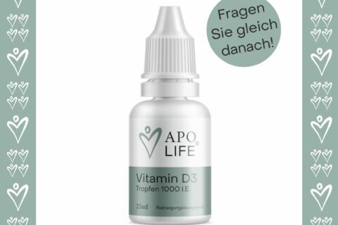 ApoLife Vitamin D3 Tropfen | 01.01.-31.01.2023